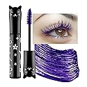 Purple Mascara For Eyelashes Waterproof Volume Length Voluminous Natural Hypoallergenic Colored Volumizing Lengthening Curling Defining Halloween
