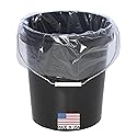 5 Gallon Bucket Liner Bags for Marinating and Brining, Food Grade, BPA Free, Extra Heavy Duty Leak Proof (10 pack)