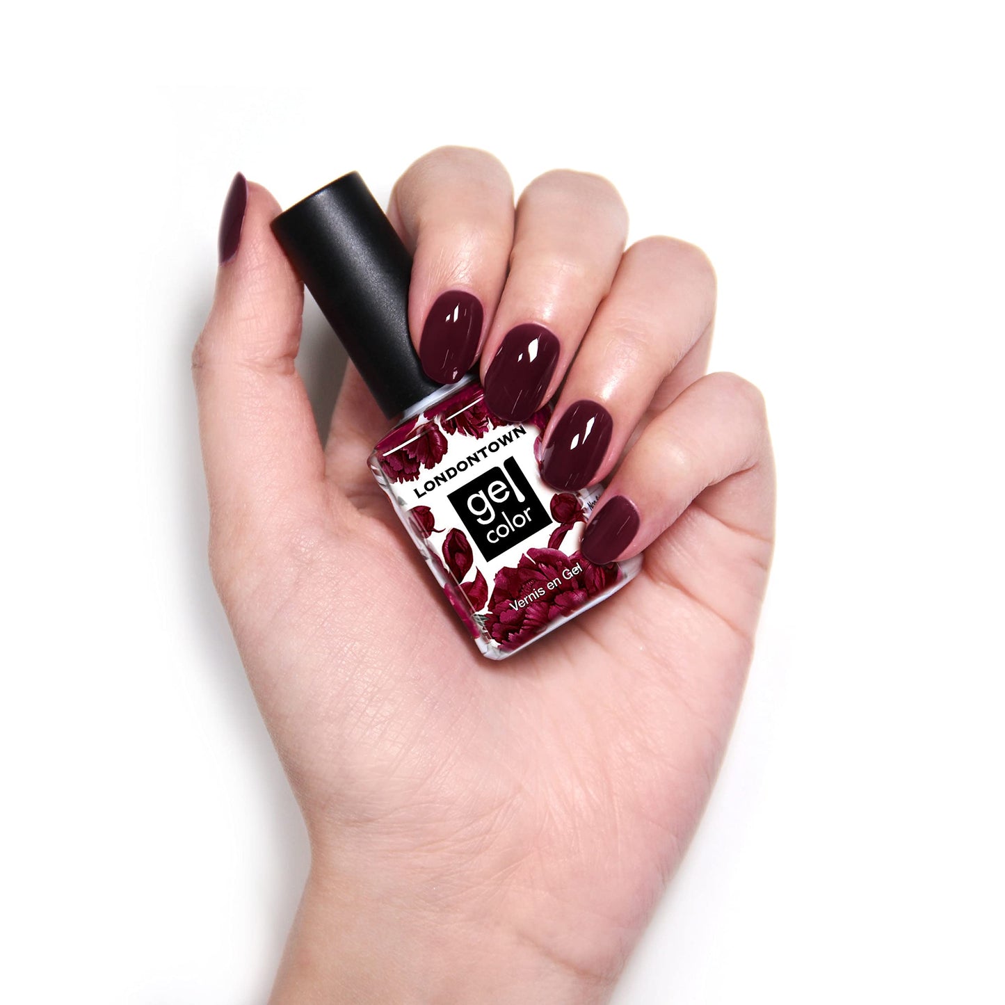 LONDONTOWN UV/LED Gel Nail Polish, Glossy Deep Purple, Bell in Time, 0.4 Fl Oz, Long Lasting, Chip Resistant High Shine Color Beauty & Personal Care LONDONTOWN