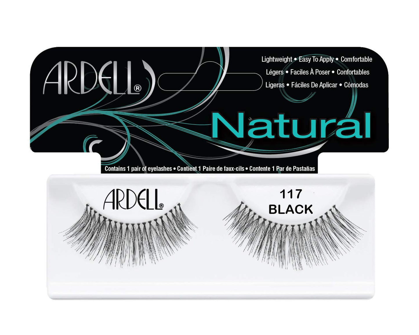 Ardell Fashion 117 Black Lashes Pair