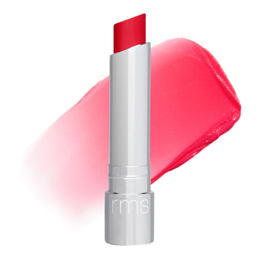 RMS Beauty Tinted Daily Lip Balm - Hydrating Makeup for Lip Care, Natural & Fragrance-Free Treatment Butter, Cruelty-Free - Peacock Lane (0.10 Ounce)