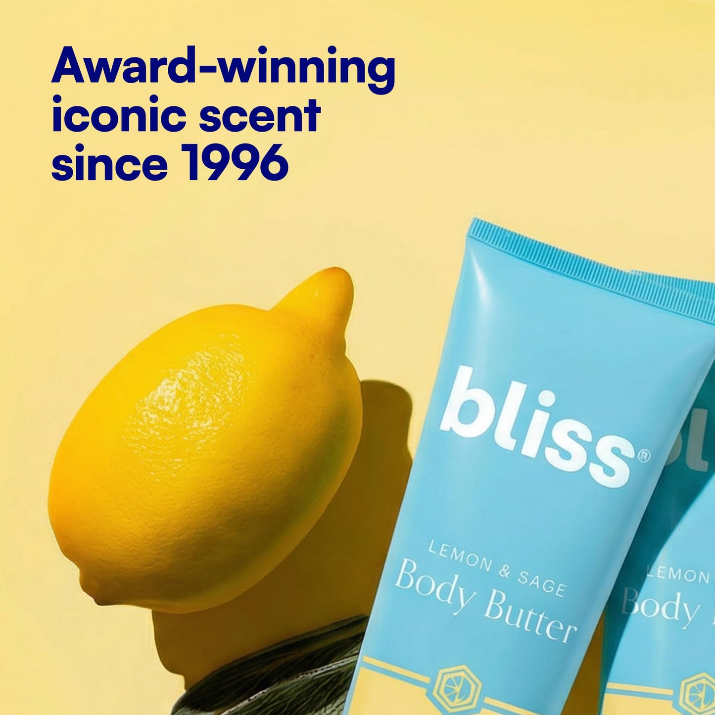 Bliss Body Butter - Lemon and Sage Body Butter - Maximum Moisture Cream - 32 Fl Oz - Body Lotion for Dry Skin - Long-Lasting Moisturizer for Women Beauty and Personal Care Bliss