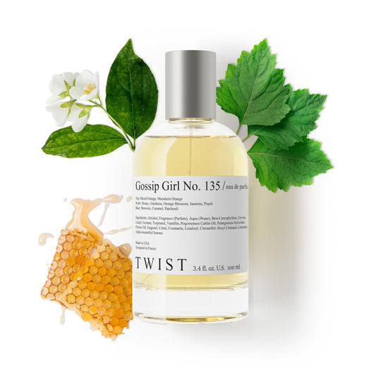 Twist Goss. Girl No. 135 - Inspired by J. P. Gaultier Scandal for Her, Long-Lasting Perfume for Women, Vegan, Clean Ingredients, Honey & Tuberose Beauty & Personal Care HOUSE OF TWIST