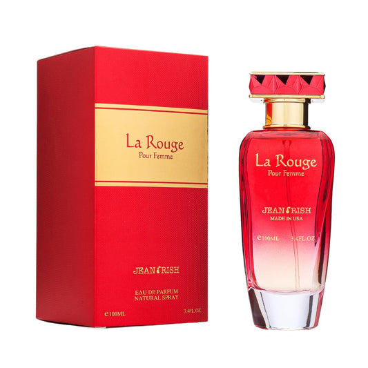 Jean Rish La Rouge Perfume for Women Eau De Parfum, Long-Lasting Luxury Fragrance, Made In USA - Bergamot, Jasmine, Cedar, Vanilla, Sandalwood Scent Beauty & Personal Care Jean Rish