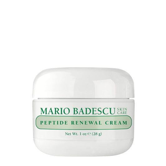 Mario Badescu Peptide Renewal Cream for Combination, Dry and Sensitive Skin | Anti-aging Face Cream Formulated with Palmitoyl Tripeptide-1 & Sodium
