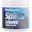 WaveBuilder Spin'n Waves Wave Cream | Non Greasy Adds Superior Shine on Hair, 8 oz