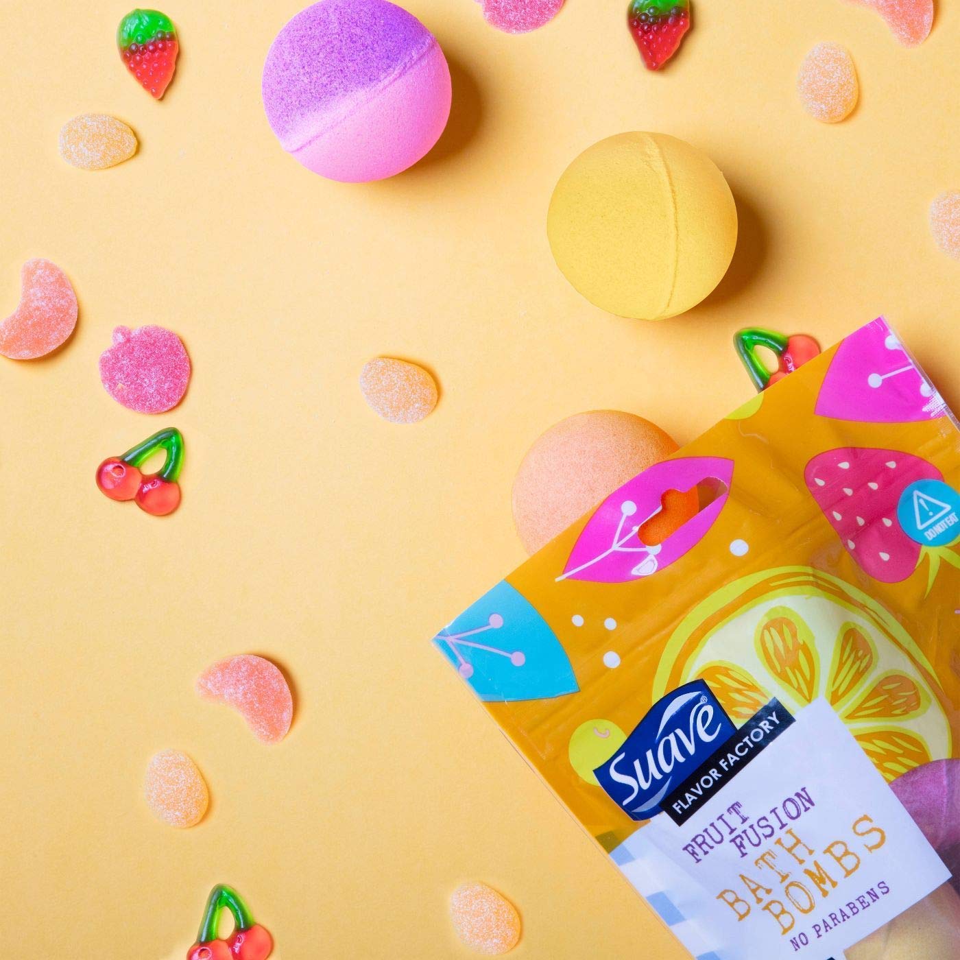 Suave Bath Bombs Fruit Fusion pack of 1 Beauty and Personal Care Suave