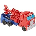 Transformers Bumblebee Cyberverse Adventures Dinobots Unite 1-Step Changer Optimus Prime 4.25-inch Action Figure for Kids Ages 6 and Up