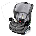 Britax Poplar Convertible Car Seat, 2-in-1 Car Seat with Slim 17-Inch Design, ClickTight Technology, Glacier Graphite