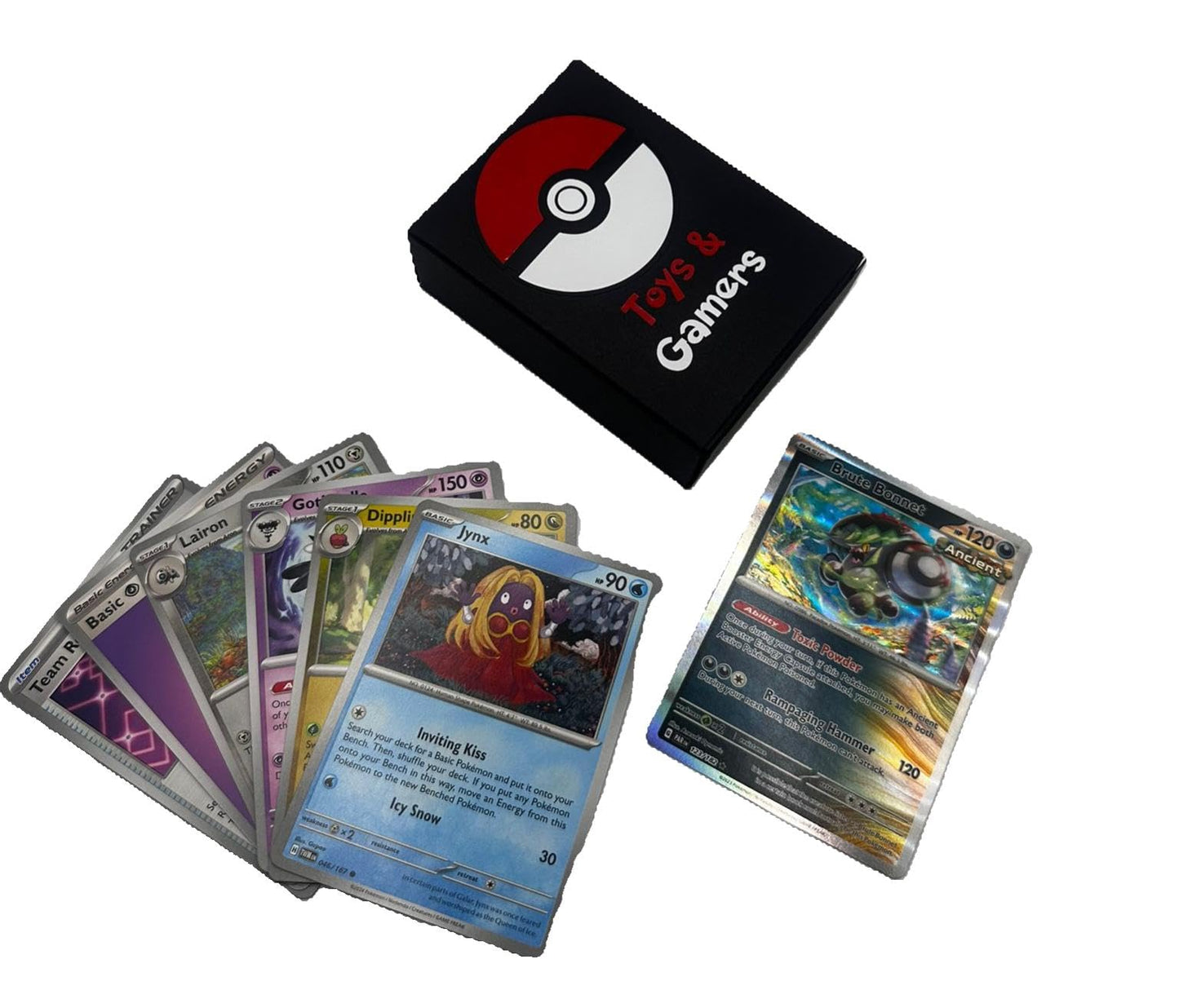 Pokemon TCG: Random Cards from Every Series, 100 Cards in Each Lot Plus 7 Bonus Free Foil Cards