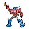 Transformers Bumblebee Cyberverse Adventures Warrior Class Optimus Prime Action Figure Toy, Repeatable Attack Move, Ages 6 and Up, 5.4-inch