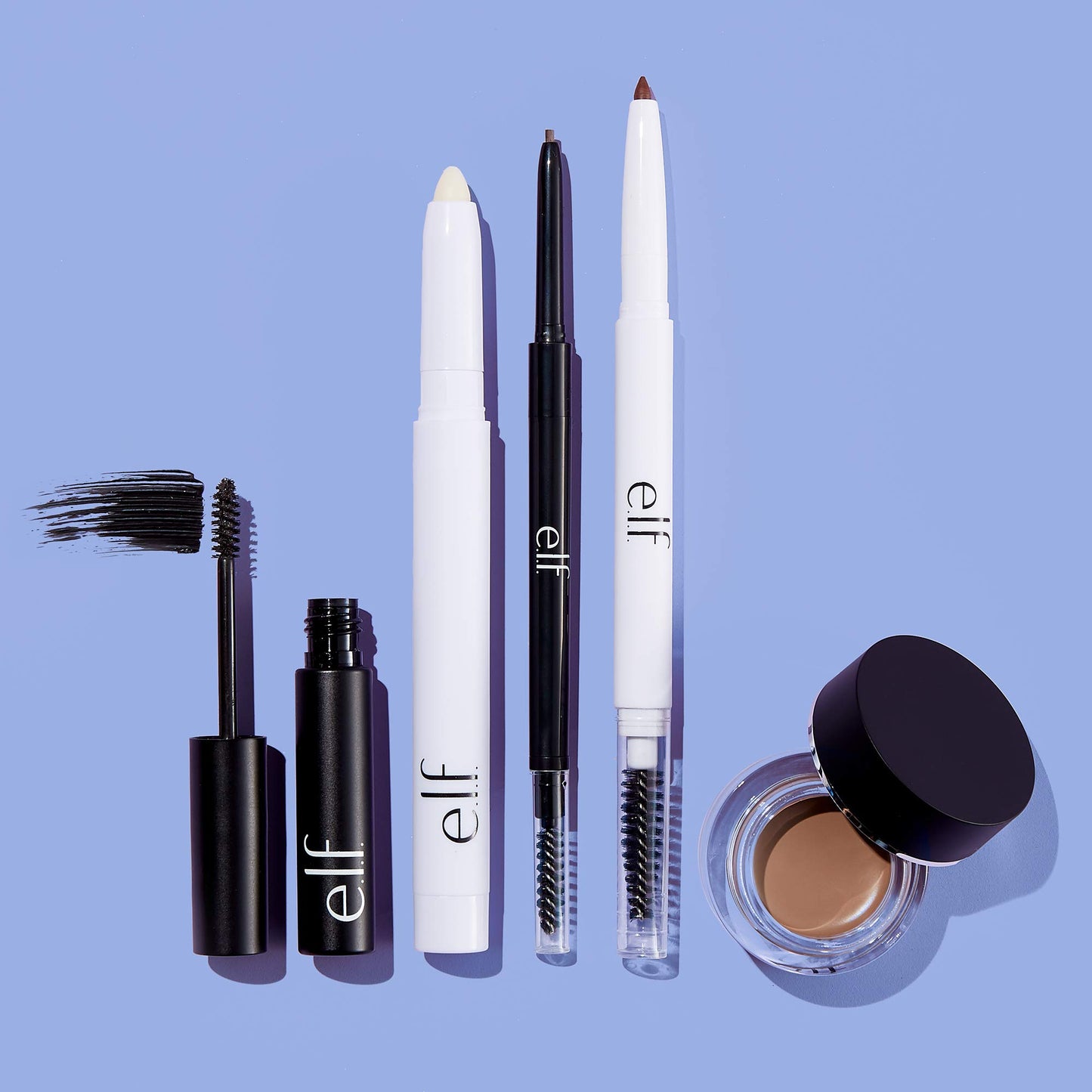 e.l.f. Shape & Stay Brow Pencil Universal Formula, 0.04 oz. Clear