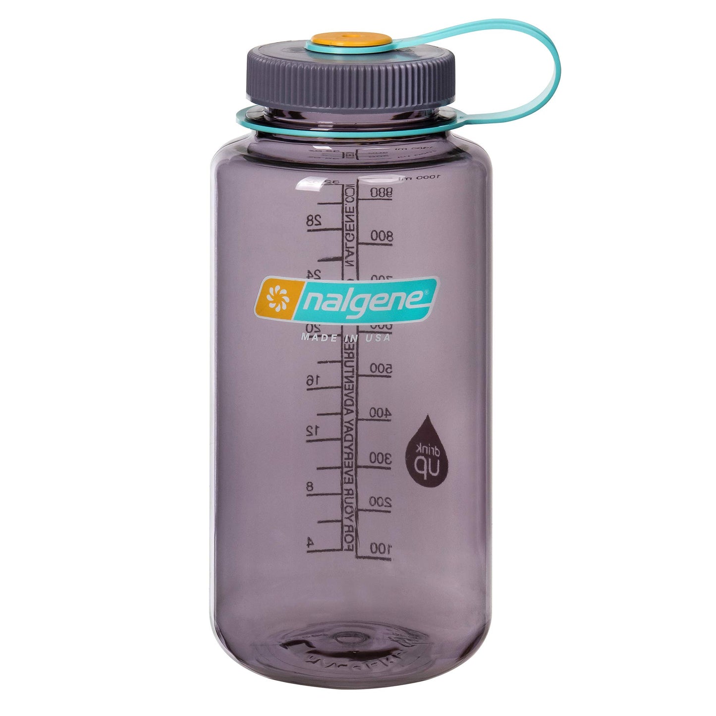 Nalgene Sustain Tritan BPA-Free Water Bottle Made with Material Derived from 50% Plastic Waste, 32 OZ, Wide Mouth
