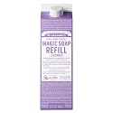 Dr. Bronner's Pure-Castile Liquid Magic Soap Refill - Made with Regenerative Organic Certified Oils, 86% Less Plastic per Quart - 18-in-1 Uses
