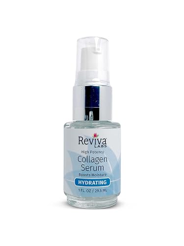 Reviva High Potency Collagen Face Serum Boosts Skin Moisture - 1 Oz