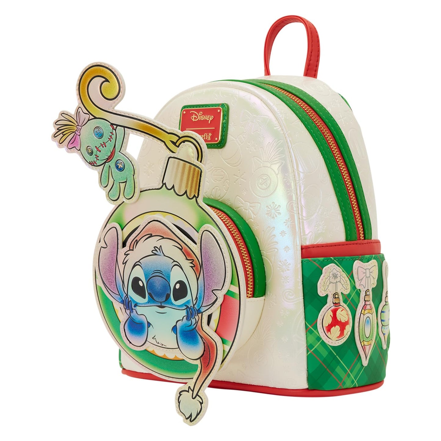 Loungefly Disney Lilo and Stitch Holiday Mini Backpack