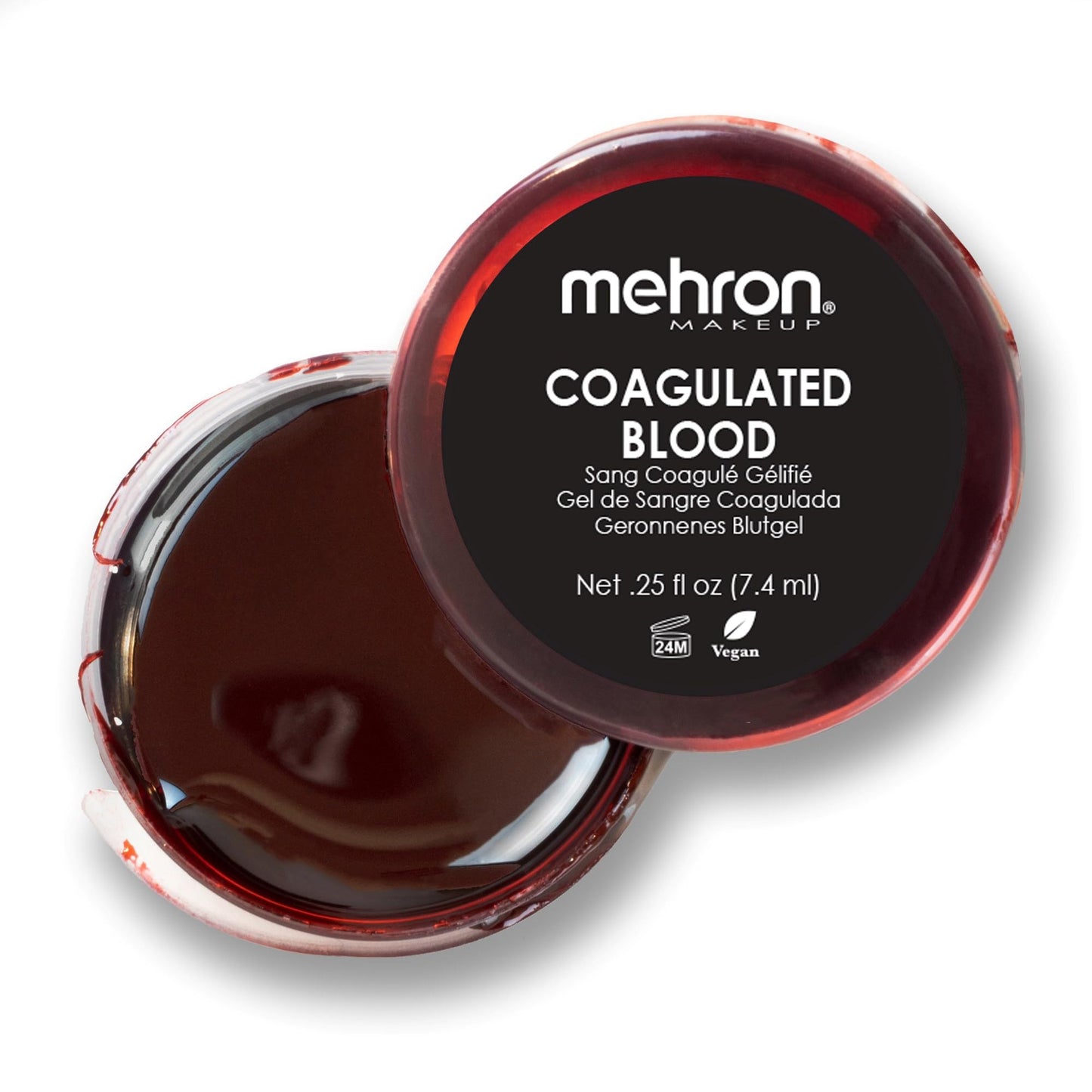 Mehron Makeup Coagulated Blood | Fake Blood | SFX Makeup for Halloween | 0.25 oz (7.4 g) | Made in the USA