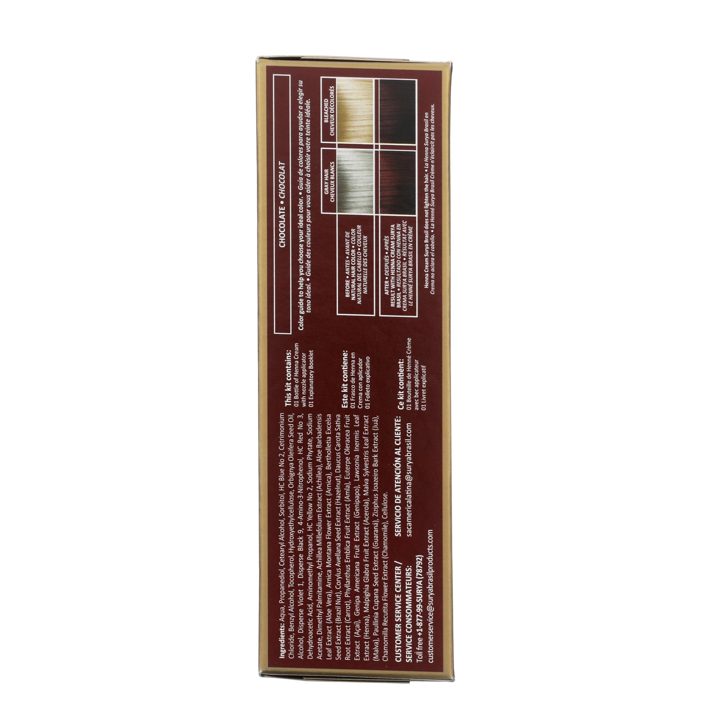 Surya Nature, Inc Henna Chocolate Cream - 2.31 oz