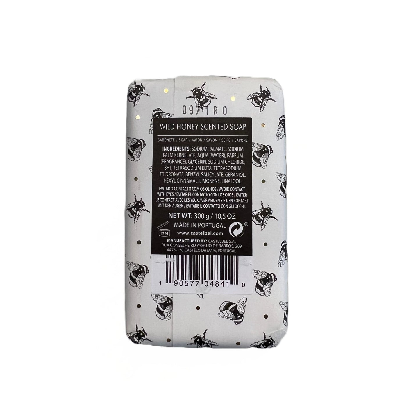 Castelbel Porto Wild Honey Scented Soap Beauty & Personal Care Castelbel