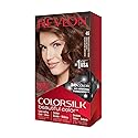 Revlon Colorsilk Beautiful Color, Medium Golden Chestnut Brown [46] 1 ea(Pack of 4)