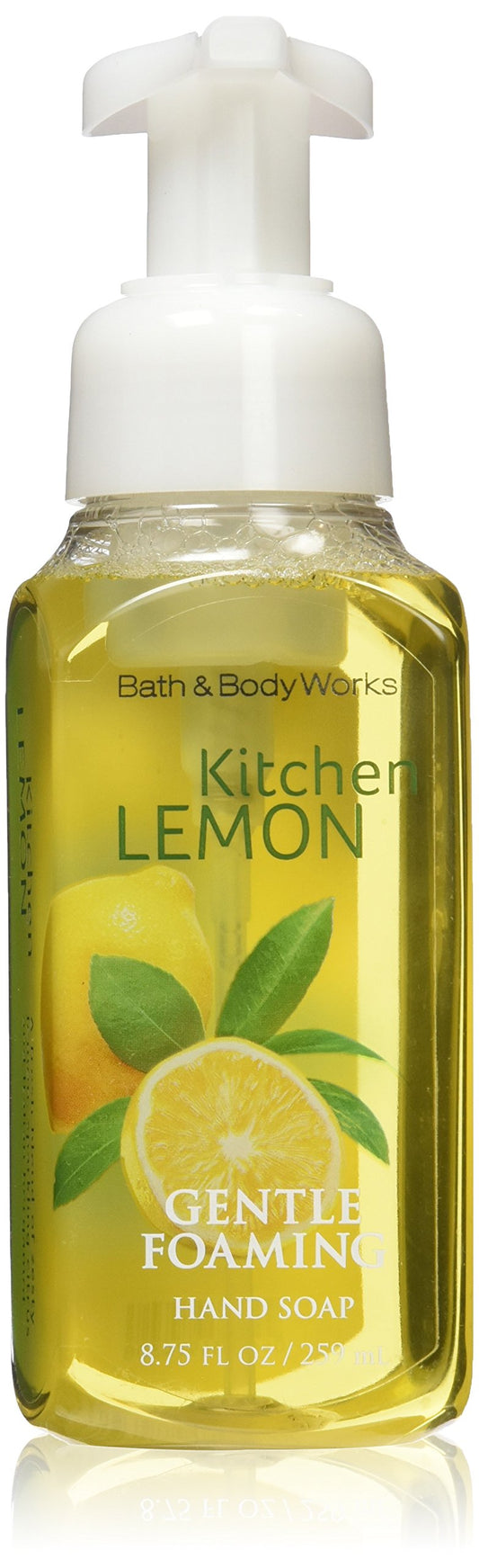 Bath & Body Works Kitchen Lemon Gentle Foaming Hand Soap Beauty & Personal Care Bath & Body Works