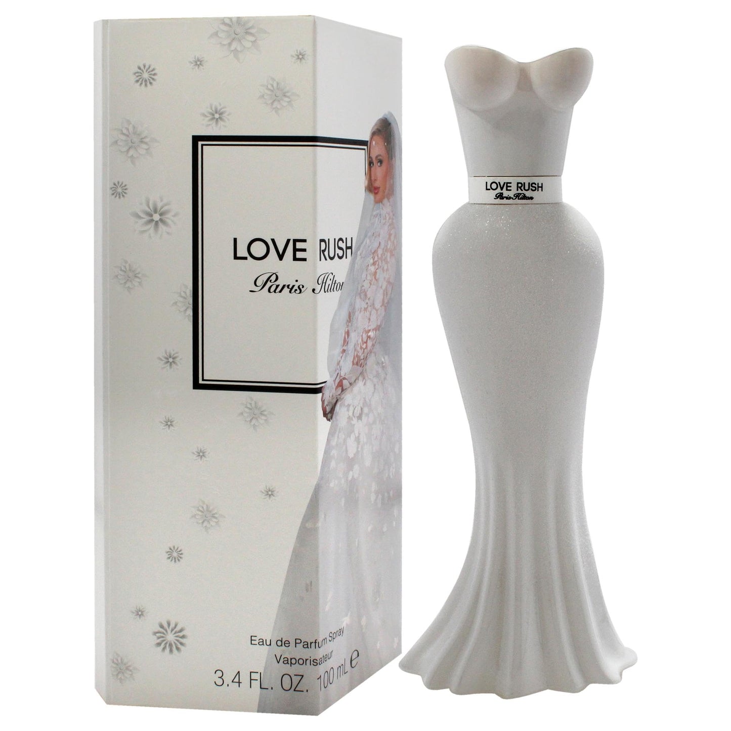Paris Hilton Love Rush Eau de Parfum Spray Perfume for Women | Floral Fragrance | Notes of Italian Bergamot, Gardenia, Sandalwood and Vanilla |
