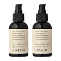 Loved01 Face & Body Oil, John Legend Skincare, Vitamin A & E, Fades Scars, Stretch Marks & Hyperpigmentation, Lightweight Non-Greasy, Daily Hydration
