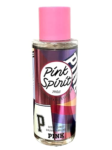 Victoria's Secret Pink Spirit Scented Mist Fresh Coconut x Home Game Win 8.4 Ounce Spray