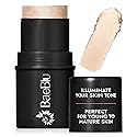 BaeBlu - Organic Blush Tube, Chardonnay - 100% Natural Vegan Cream Blush Sticks, Multi-Use Bronzer, & Highlighter for Lips, Cheeks & Eyes, Buildable