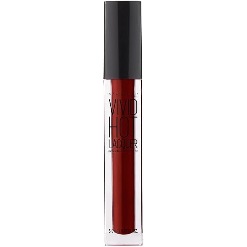 Maybelline New York Color Sensational Vivid Hot Lacquer Lip Gloss, Classic, 0.17 Fluid Ounce