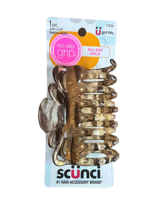 Scunci No Slip Crown Clip for Thick Hair 1 each (Assorted Colors)