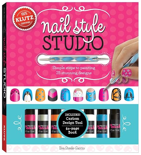 Klutz Nail Style Studio Book Kit Beauty & Personal Care Klutz