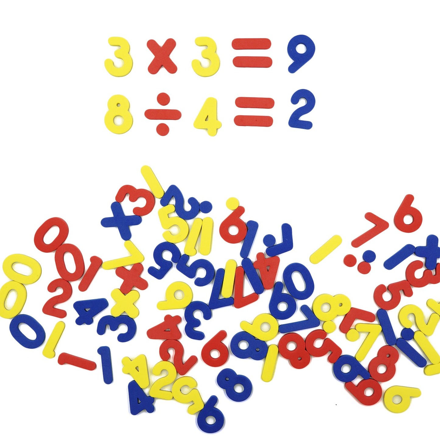 SpriteGru 102pcs Magnetic Numbers for Basic Math Mathematics Education