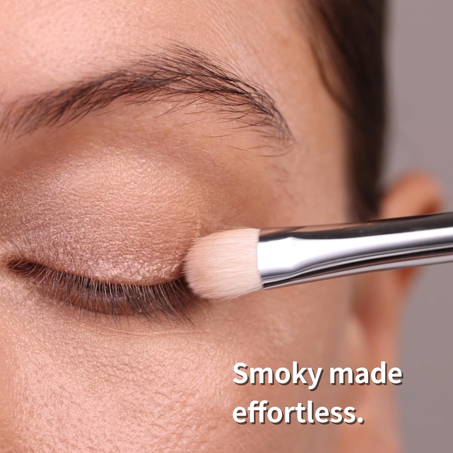 Albeaut Eye Shadow Brush For Shading, Dense & Soft Eyeshadow Applicators for Smokey Eyes Makeup, Powder Eye Shadow Blender (196 Classic Shader)
