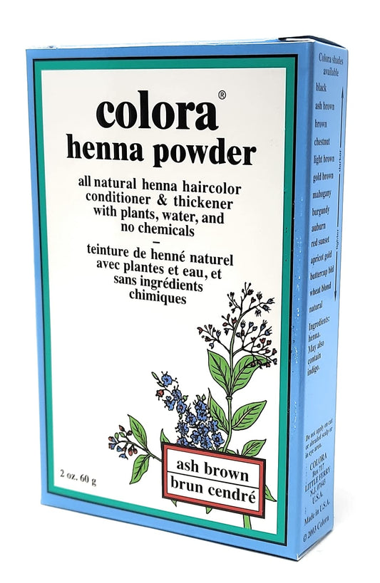Colora Henna Powder, Ash Brown