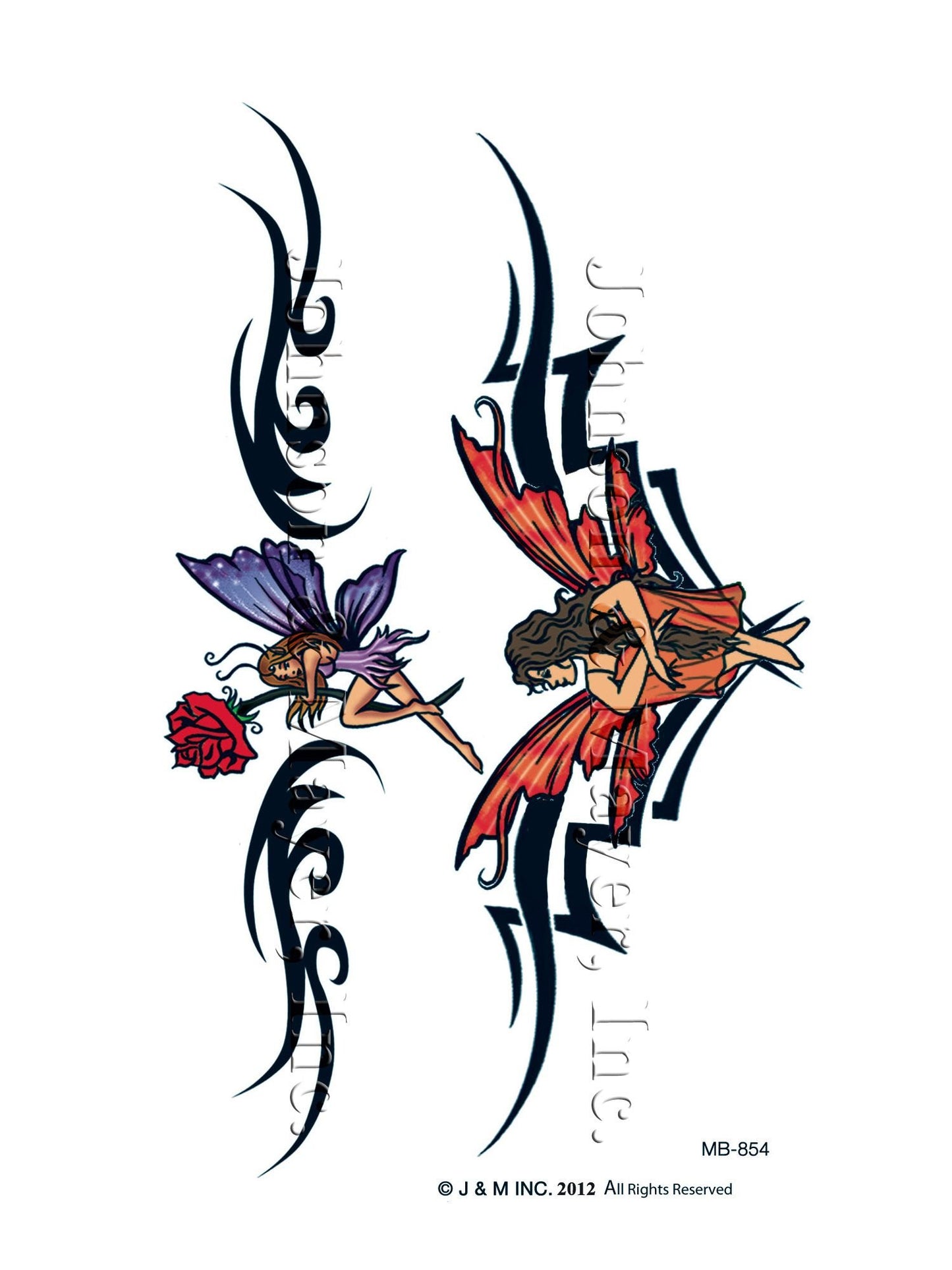 Johnson & Mayer MB-855JM Tribal Fairies Tattoo