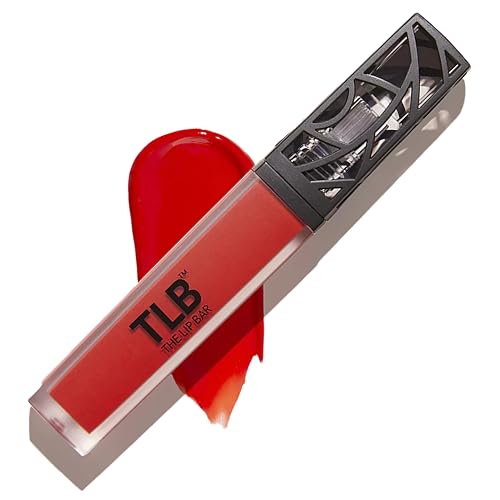 The Lip Bar - Nonstop Liquid Matte Lipstick, Boy Trouble (Red-Orange) - High Pigment - One Swipe - Long Lasting - Jojoba Oil & Vitamin E - Vegan &
