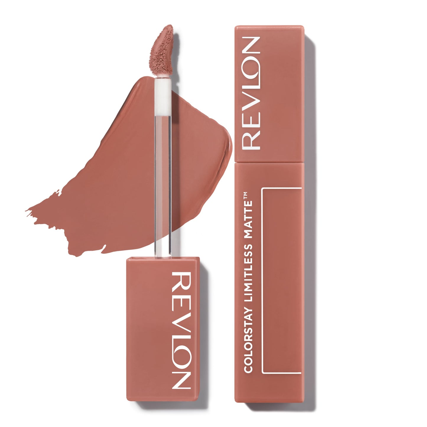 Revlon ColorStay Limitless Matte Liquid Lipstick, Vegan Formula, No-Budge, Longwear Lip Color, Long Lasting, Lightweight/Comfortable, Waterproof, 001