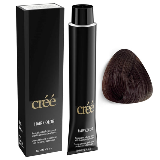 Cree Professional 6.91 - Ice Chesnut Dark Blond Permanent Hair Color - Long Lasting, Rich Vibrant - Gray Coverage 100ml - 3.4 fl.oz. Beauty & Personal Care Créé