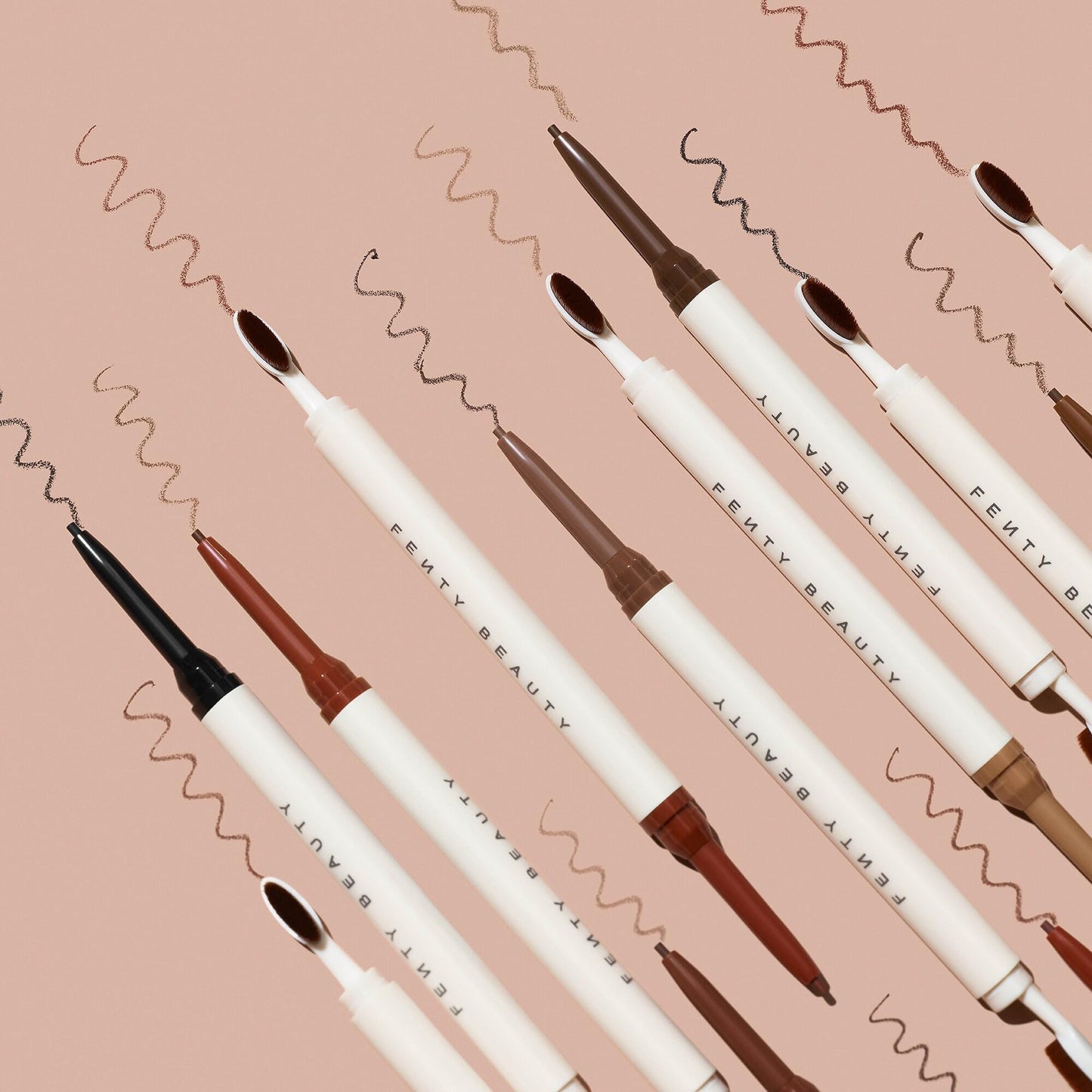 Fenty Beauty by Rihanna Brow MVP Ultra Fine Brow Pencil & Styler Ash Brown