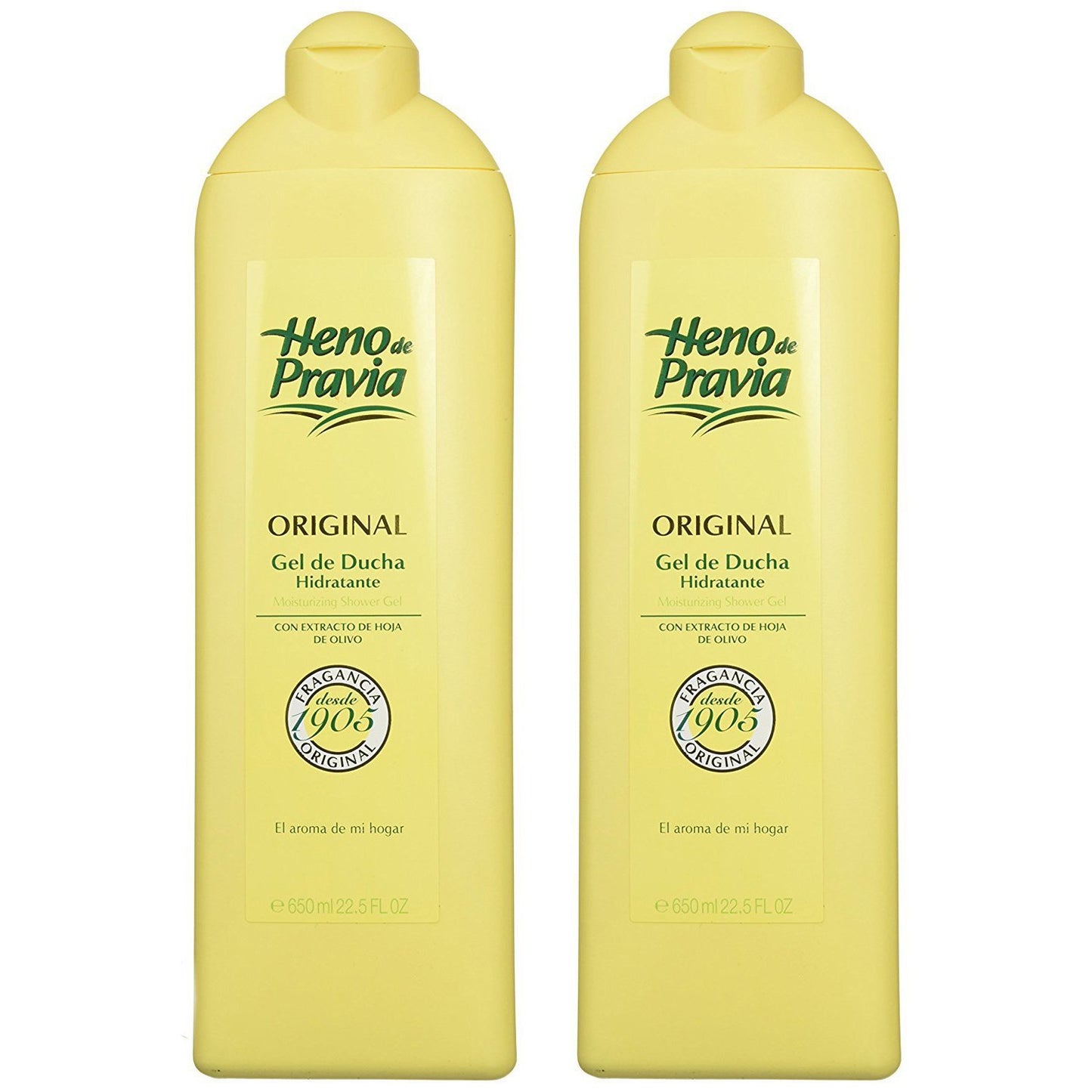 Heno de Pravia Shower Gel 22.5 Oz. 2-PACK Original