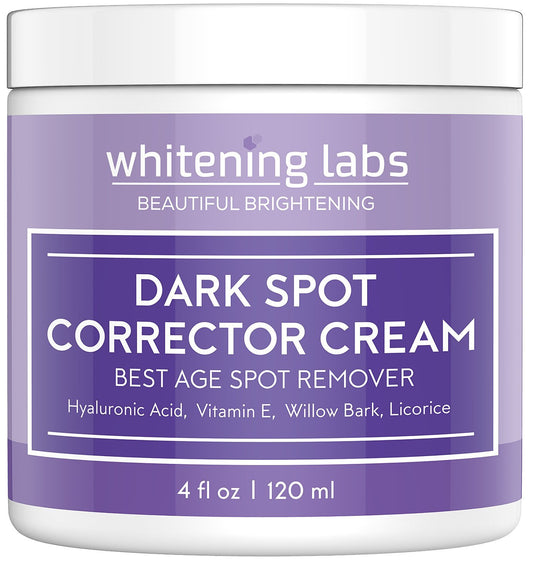 Whitening Labs Dark Spot Corrector - Anti-Aging Moisturizer for Face, Body, Sensitive Areas, Men & Women