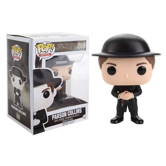 Funko POP Movies: Pride, Prejudice & Zombies Parson Collins Action Figure