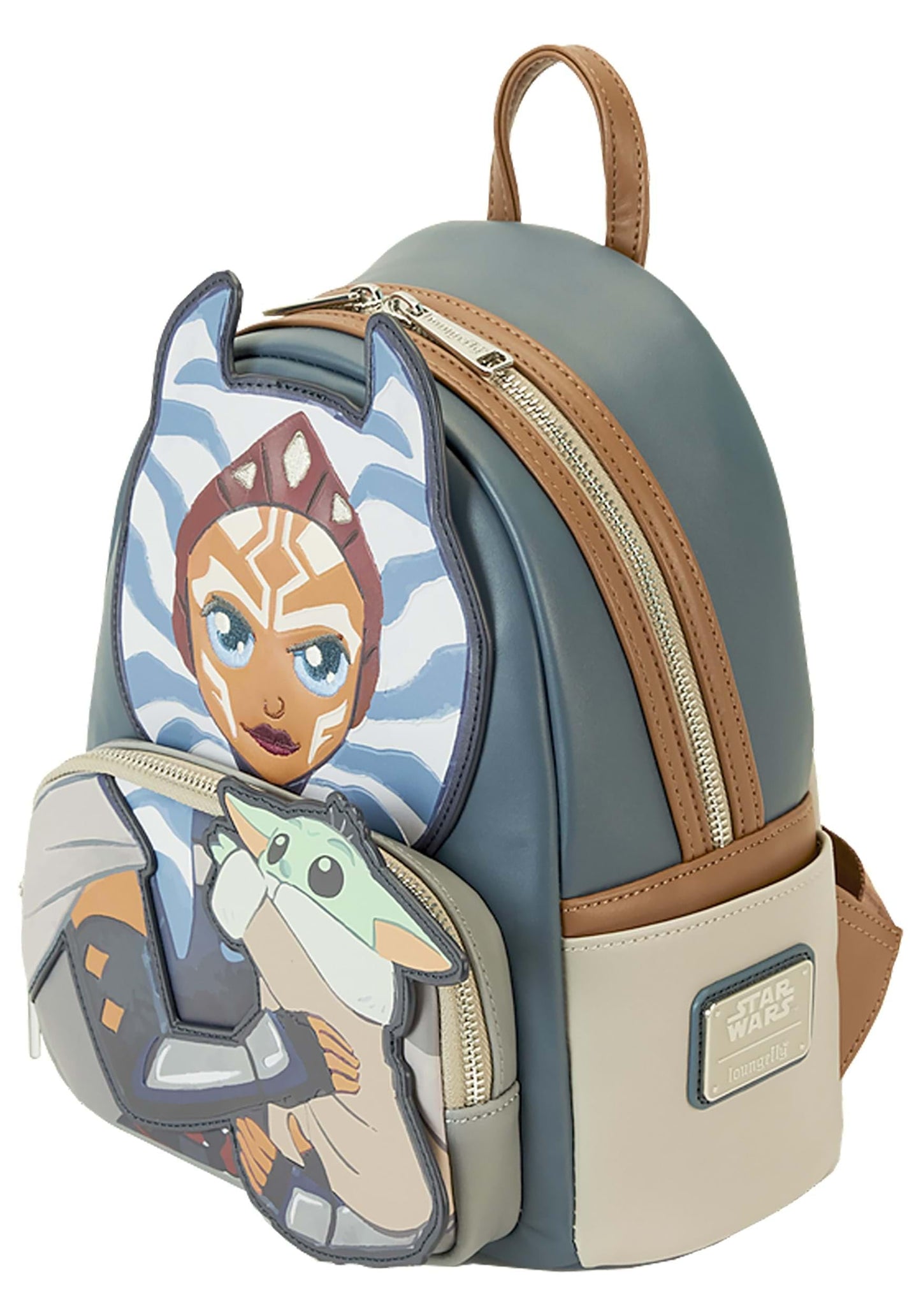 Loungefly Star Wars Ahsoka and Grogu Mini Backpack