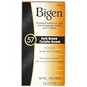 Bigen Hair Color 57, Dark Brown, 0.21 oz (3 Pack)