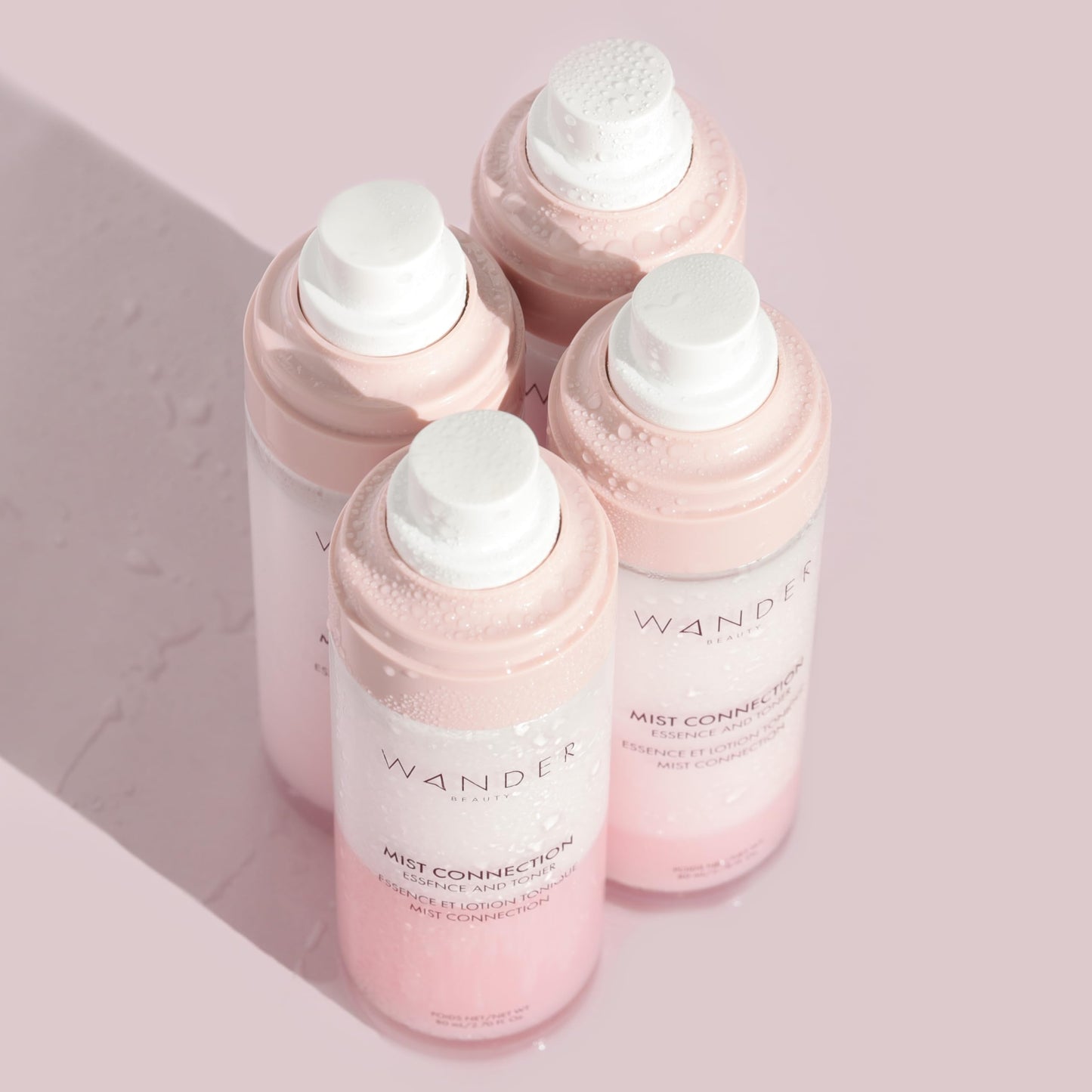 Wander Beauty Mist Connection Essence and Toner - 8-in-1 pH Balancing & Hydrating Facial Mist - Glowy Skin Care with Niacinamide, Hyaluronic Acid