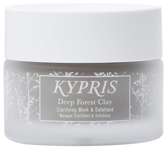 KYPRIS, Deep Forest Clay Clarifying Exfoliation Mask, Physical & Acid Exfoliation, Clarifying Clay & Soothing Botanicals (1.55 fl oz / 46 ml)