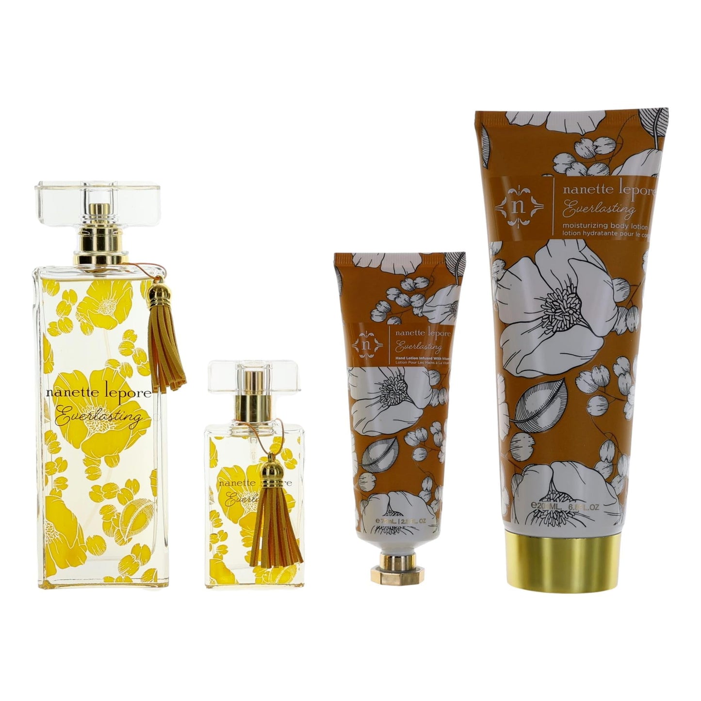 Everlasting by Nanette Lepore 4 Piece Gift Set Eau de Parfum, 3.4 fl. oz. for Women