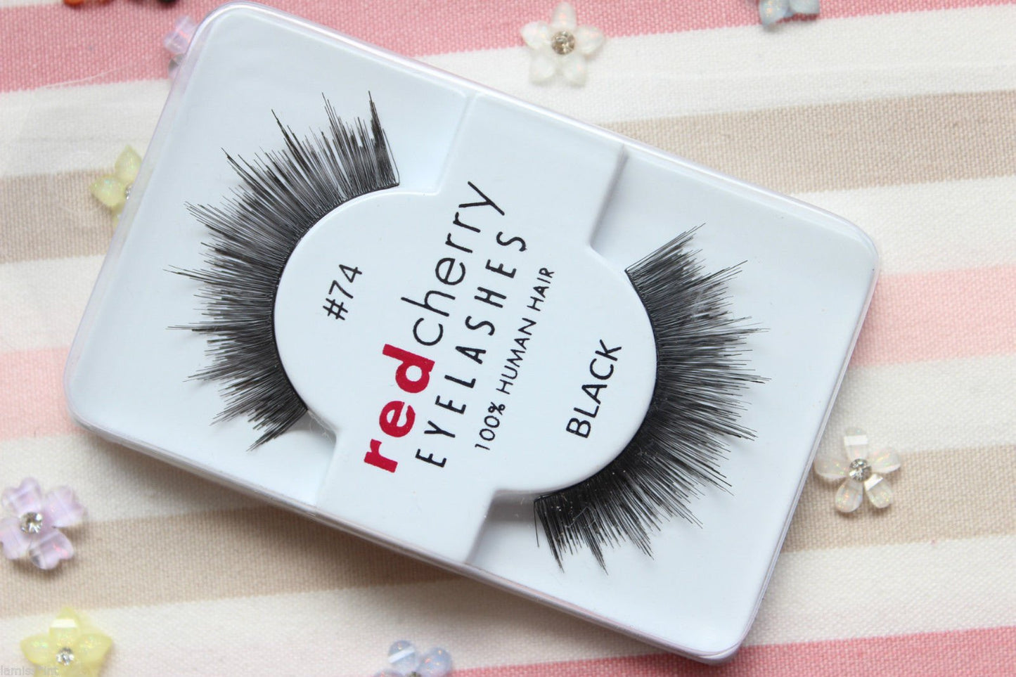 #74 Strip False Eyelashes by Red Cherry (6 Pairs)