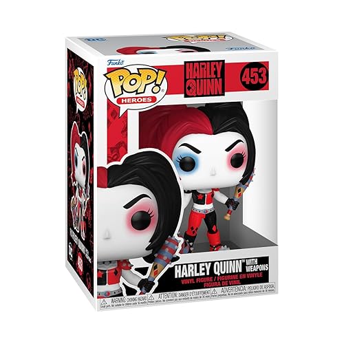 Funko POP! Heroes: DC - Harley Quinn with Weapons - DC Comics - Collectable Vinyl Figure - Gift Idea - Official Merchandise - for Kids & Adults…
